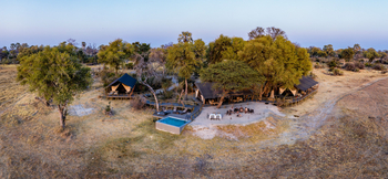 Gomoti Private Camp Gomoti Private Camp: Luftbild