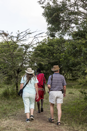 Karen Blixen Camp: Bush Walk