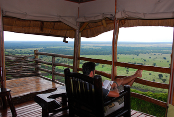 Katara Lodge: Cottage - Veranda