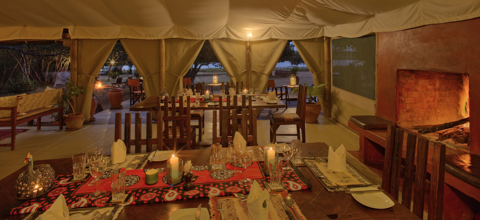 Kicheche Laikipia Camp Kicheche Laikipia Camp: Speisesaal