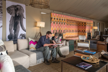 Linkwasha Camp Linkwasha Camp: In der Lounge