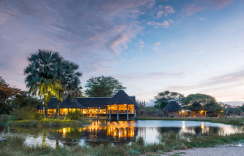 Onguma Bush Camp: Zentralbereich