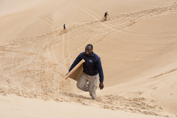 Shipwreck Lodge: Sand-Boarding