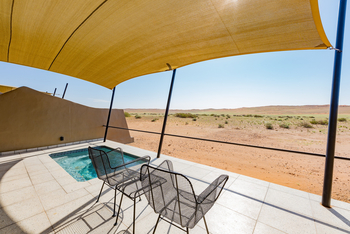 The Desert Grace: Terrasse mit Blick