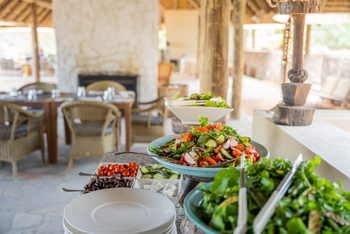 Thornybush Game Lodge: Salate