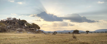 Dunia Camp: Zeit vor dem Sonnenuntergang