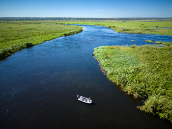 Ichingo Chobe River Lodge: Angeln