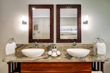 Ilala Lodge: Executive Suite - Doppelwaschtisch