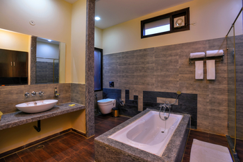 Jungle Vilas: Premium Vila - Gästebad