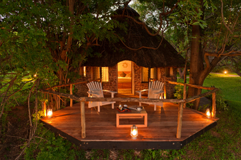 Kanyemba Lodge: Chalet mit privatem Deck