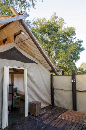 Little Vundu Camp Little Vundu Camp: Open Air Shower