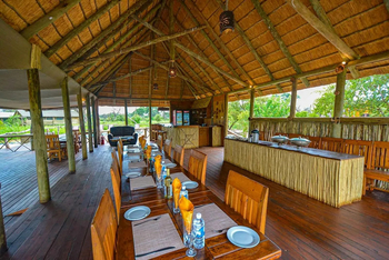 Mogogelo Camp Mogogelo Camp: Speisesaal