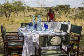 Richard's River Camp: Lunch