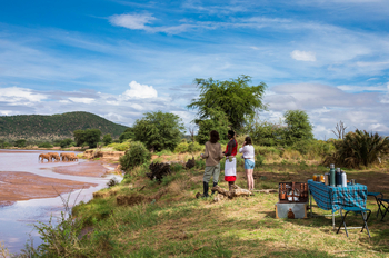 Saruni Samburu: Picknick am Fluss
