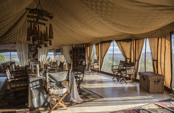 Shu'mata Camp: Speisezelt