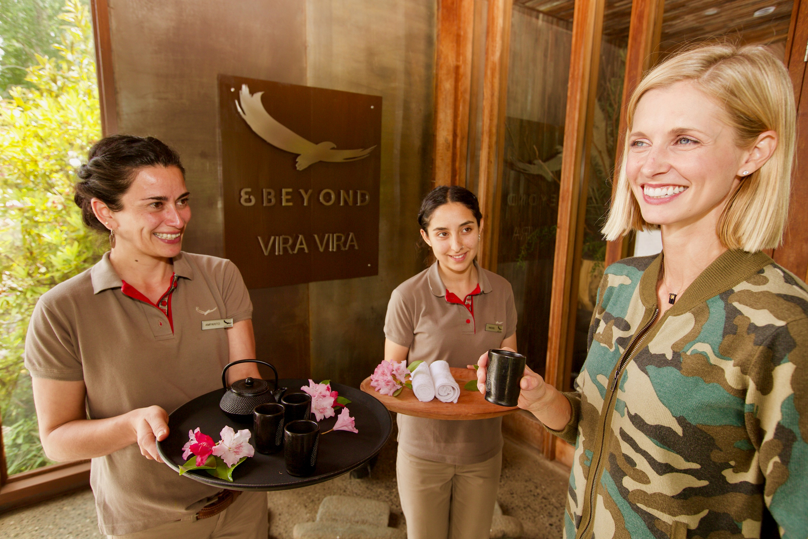 andBeyond Vira Vira Lodge andBeyond Vira Vira Lodge: Welcome Drink