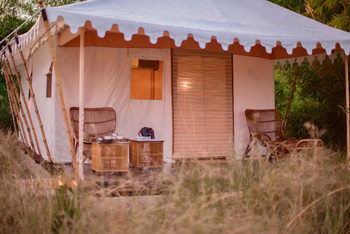 Bagh Villas: Gästezelt