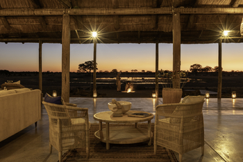 Camp Hwange: Kleine Sitzecke