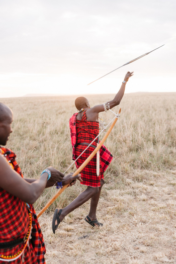 Elewana Elephant Pepper Camp Elewana Elephant Pepper Camp: Speerwurf