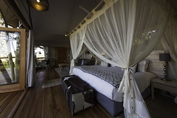 Kwetsani Camp: Gästebett