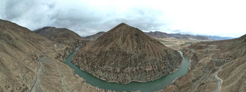 Rumbak Lodge: Flusskehre