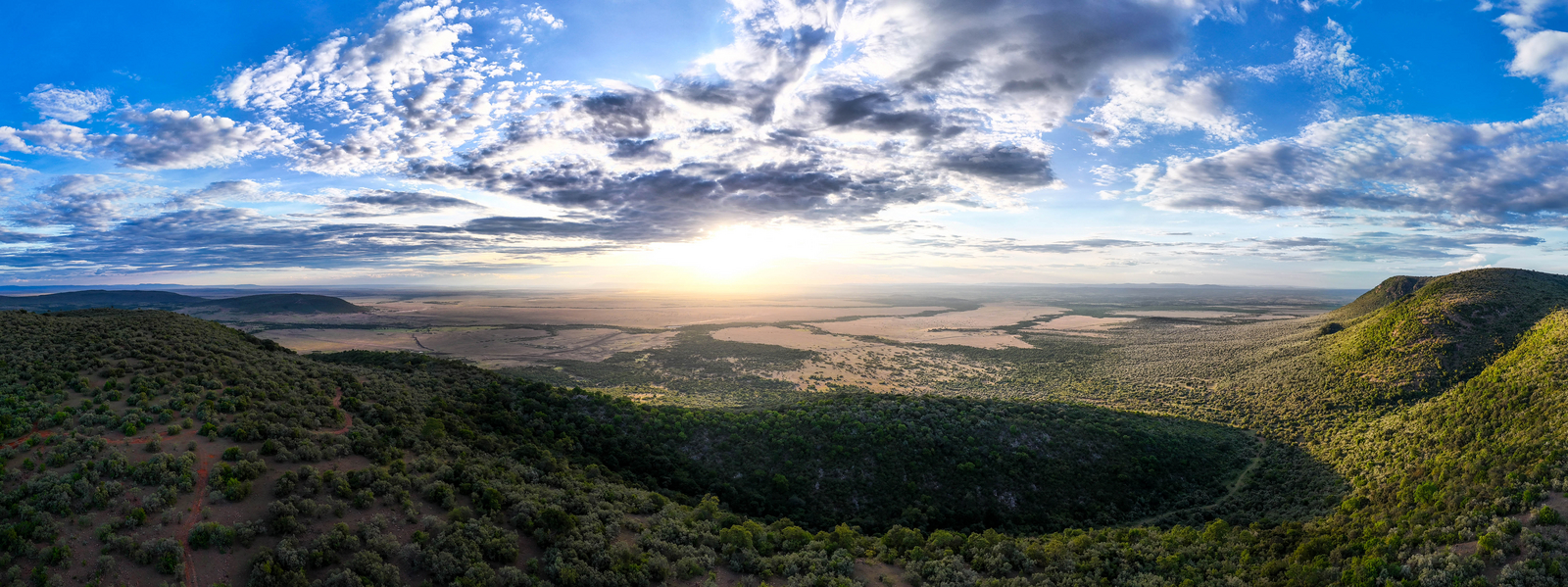 Saruni Mara Camp Saruni Mara Camp: Blick von Mount Kilileoni