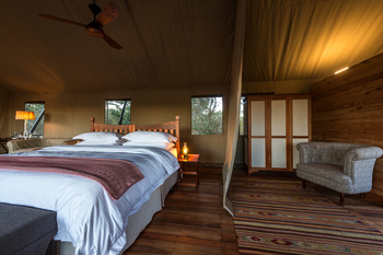 Verney's Camp: Gästezelte