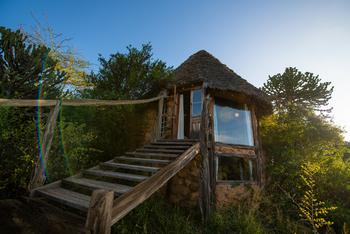 Borana Lodge Borana Lodge: Treppe zur Gästeunterkunft Room 4