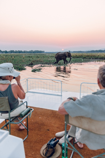 Classic Zambia Safaris Classic Zambia Safaris: Motorbootexkursion
