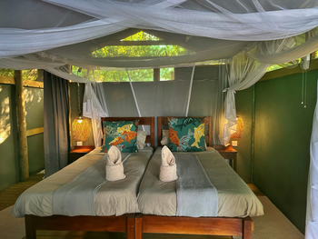 Guma Lagoon Camp: Doppelbett