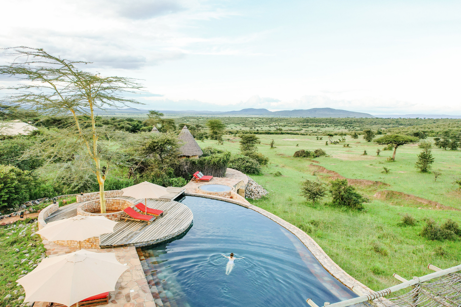 Mara Bushtops Mara Bushtops: Pool am Spa