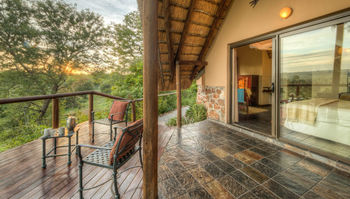 Muchenje Safari Lodge: Schiebetüren