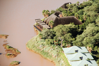 Old Traders Lodge: Luftbild