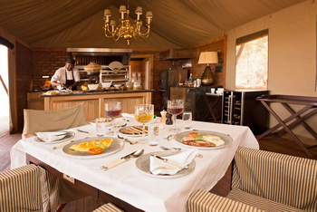 Verney's Camp: Essen und Trinken