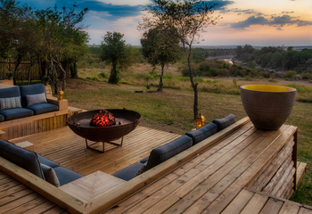 Entim Masai Mara: Outdoor Lounge