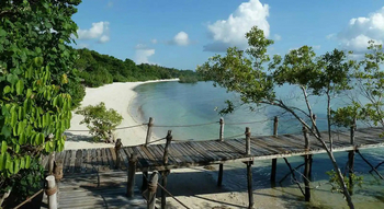 Fundu Lagoon: Pier
