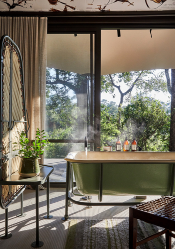 Saseka Tented Camp: Badewanne