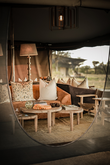 Siringit Migration Camp: Lounge-Detail