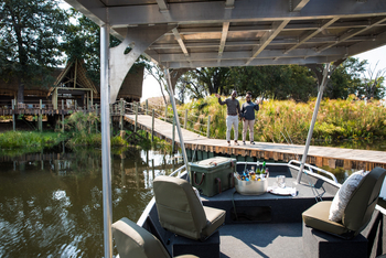 Sitatunga Private Island Camp: Bootstour mit Guide