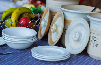 Tau Pan Camp Tau Pan Camp: Frühstücksbar