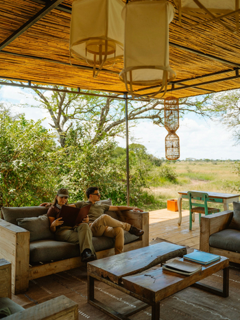 Asanja Siri Bustani Grumeti Camp: Lounge