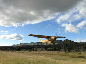 Campi ya Kanzi: Flug zum Kilimanjaro