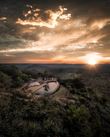 Elewana Loisaba Tented Camp: Sonnenuntergang