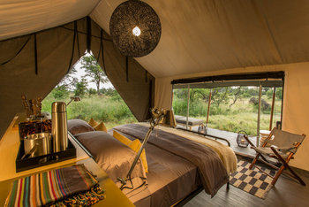 Gomoti Plains Camp: Gästezelte