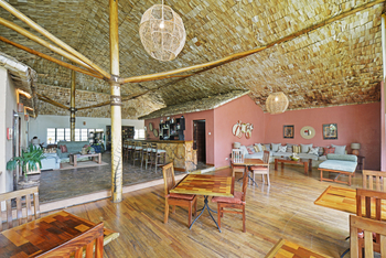 Mahogany Springs Safari Lodge: Bar und Lounge