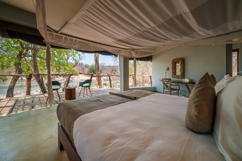 Mkulumadzi Lodge: Morgenlicht