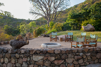 Pumulani Lodge: Fire Pit