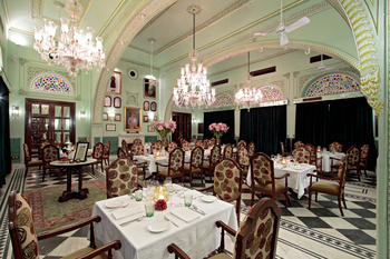 Samode Haveli: Dining