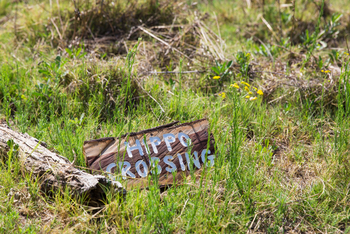 Sango Safari Camp: Beschilderung