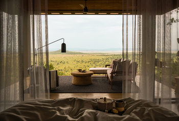 Singita Milele: Junior Suite "Crash" Blick